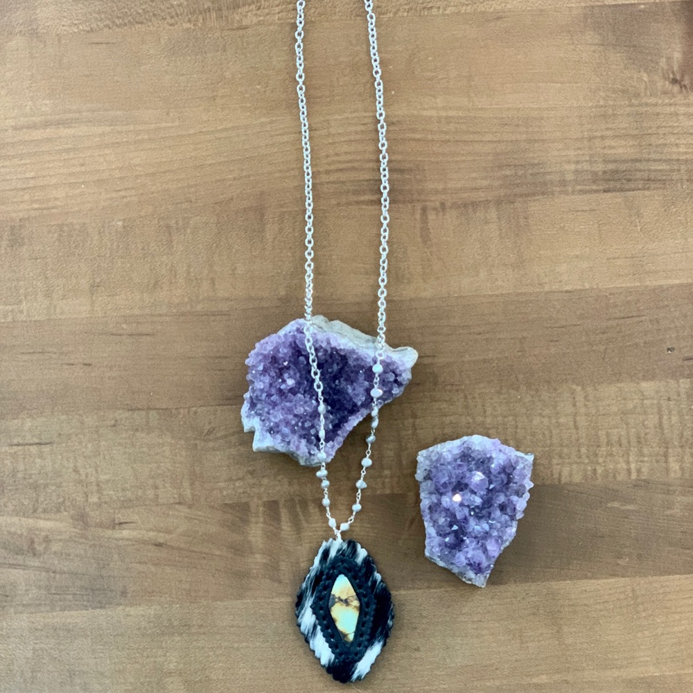 Artisan Made Treasure Mnt. Turquoise Necklace
